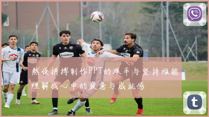熬夜拼搏制作PPT的艰辛与坚持谁能理解我心中的疲惫与成就感